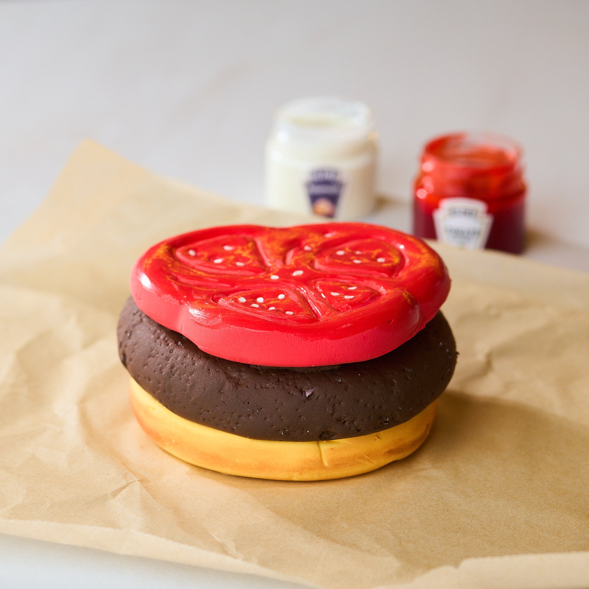 Burger Cooking Kit, Slime Cooking Kit, Food Slime, DIY Slime, Crunchy Slime