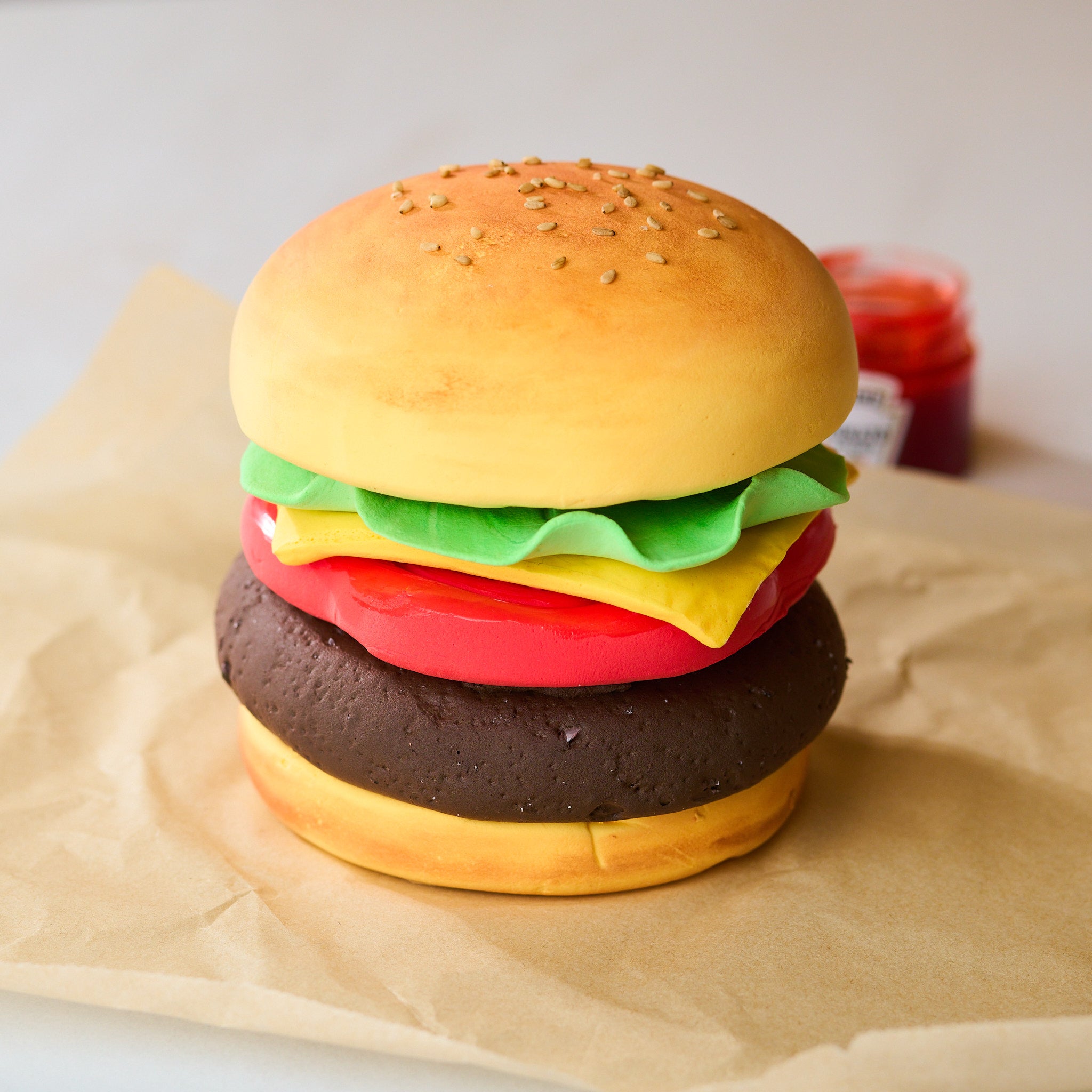 Burger Cooking Kit, Slime Cooking Kit, Food Slime, DIY Slime, Crunchy Slime